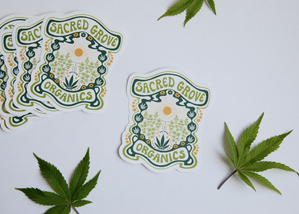 Sacred Grove Organics Sticker